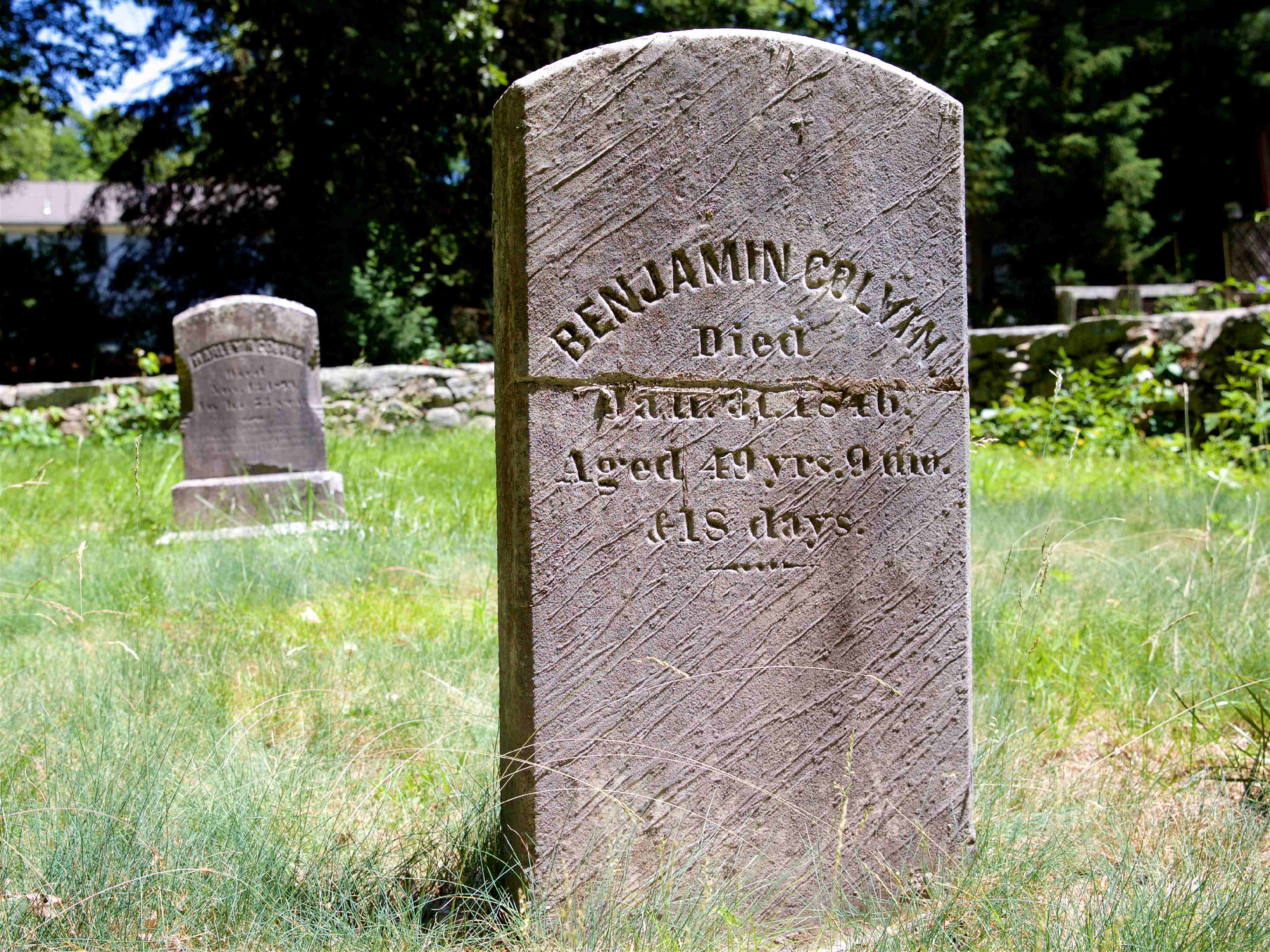 Rhode Island Historic Cemeteries - Person Details